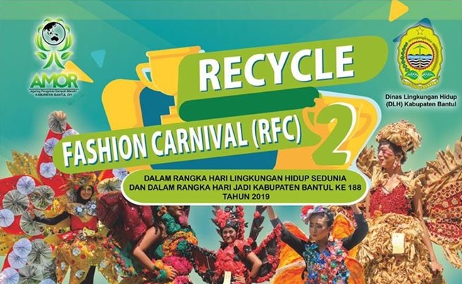 Bantul adakan Recycle Fashion Carvinal (RFC) 2019