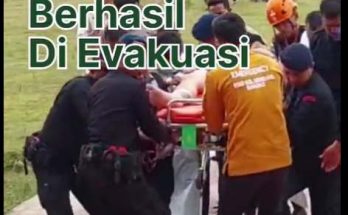 Empat orang korban jatuhnya helikopter yang membawa rombongan Kapolda Jambi, Irjen Pol Rusdi Hartono, berhasil dievakuasi dari hutan Bukit Tamiai, Kecamatan Batang Merangin, Kabupaten Kerinci, Selasa (21/2/2023) siang.