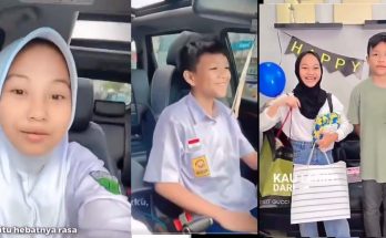 Virall Bocah SMP Berani Bawa Mobil Bareng Pacarnya