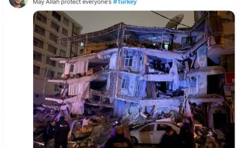 Gempa Hebat Berkuatan 7,4 Guncang Turki Selatan