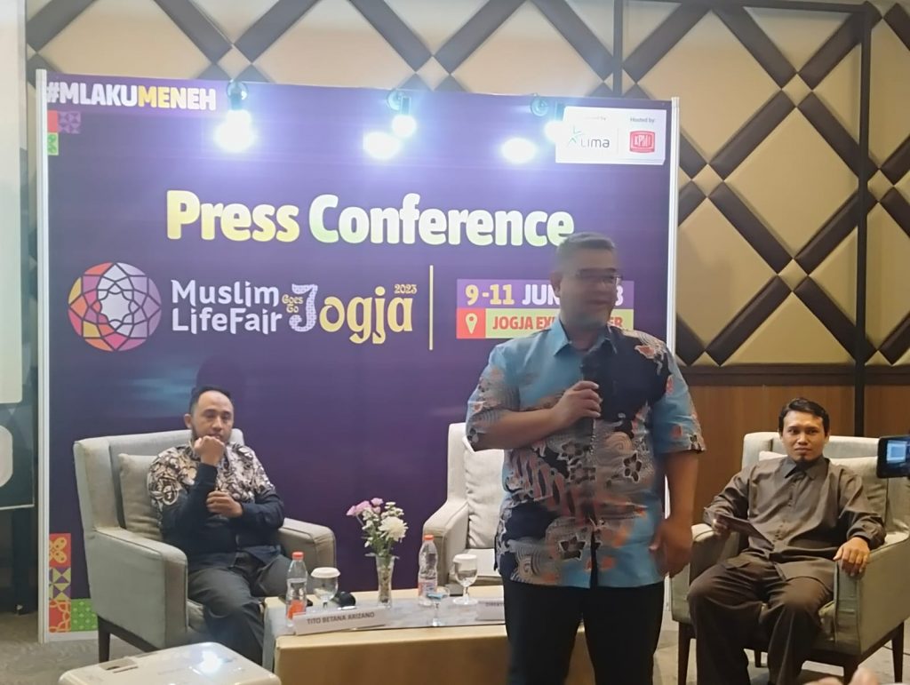 Press Conference Muslim LifeFair Jogja 2023 - Jogja Expo Center pada 9 – 11 Juni 2023