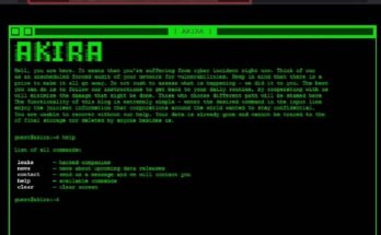 Puluhan Organisasi Dijangkiti oleh Akira Ransomware Geng ransomware Akira mengklaim telah mengkompromi 63 organisasi sejak Maret 2023