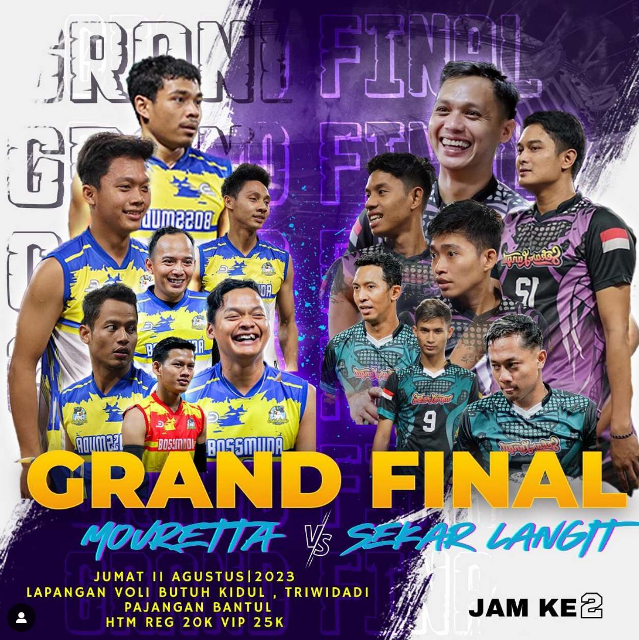 Grand Final Butuh Kidul Cup 2023 - Tim Sekarlangit vs. Moureta