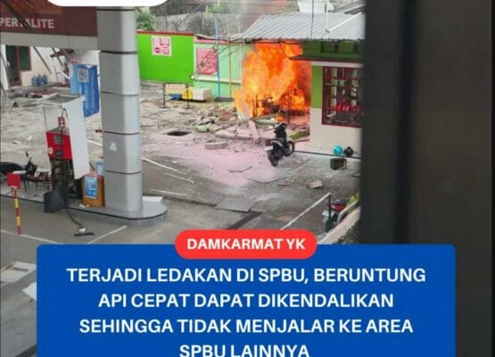 Kebakaran di SPBU Suprapto Yogyakarta Lukai Delapan Orang, Diduga Didahului Ledakan