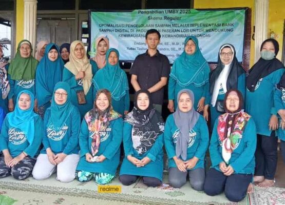 Dosen UMBY Latih Digitalisasi Bank Sampah Bikin Pencatatan Jadi Lebih Rapi dan Transparan