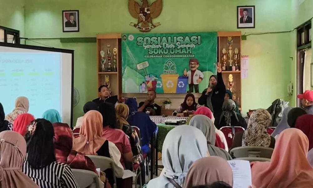 Sosialisasi Mas JOS di Cokrodiningratan Upaya Konkret Wujudkan Jogja Bebas Sampah dari Rumah