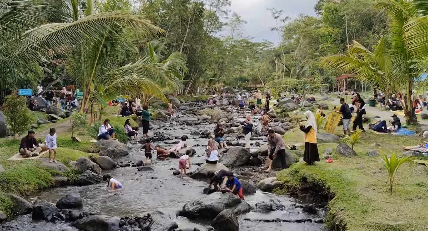 Wisata Ledok Sambi Sleman: Piknik Asri di Tepi Sungai Jogja