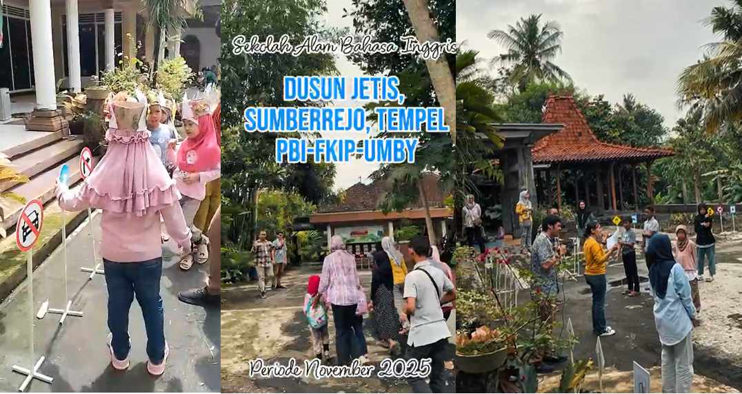 SEKOLAH ALAM BAHASA INGGRIS โ MINGGU PERTAMA SUDAH BERLANGSUNG SERU!