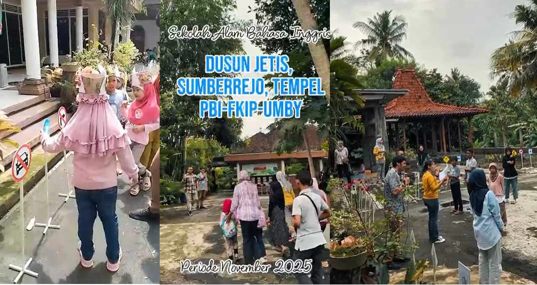 SEKOLAH ALAM BAHASA INGGRIS – MINGGU PERTAMA SUDAH BERLANGSUNG SERU!