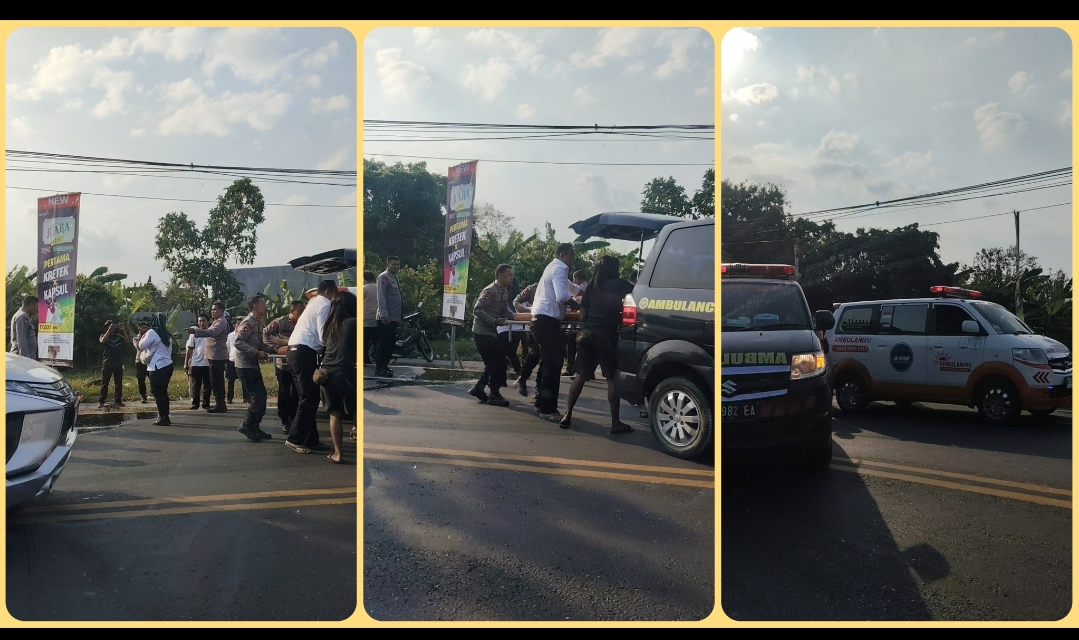 Kecelakaan Beruntun di Jalan Wates Depan Terminal Trans Jogja Gamping, Empat Orang Luka-luka