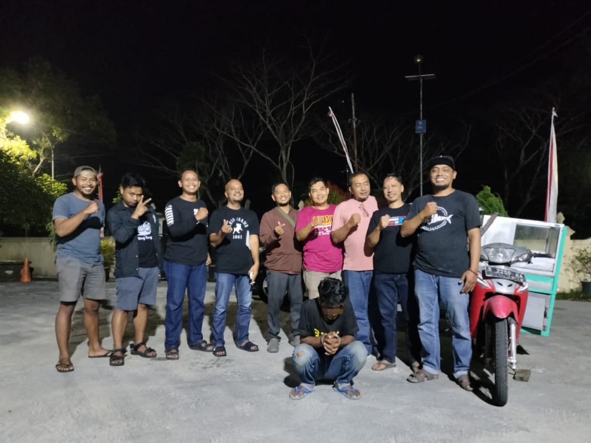 Gelapkan Motor dan Gerobak Bakso Milik Juragan, Pria Paruh Baya Ditangkap Polisi di Godean